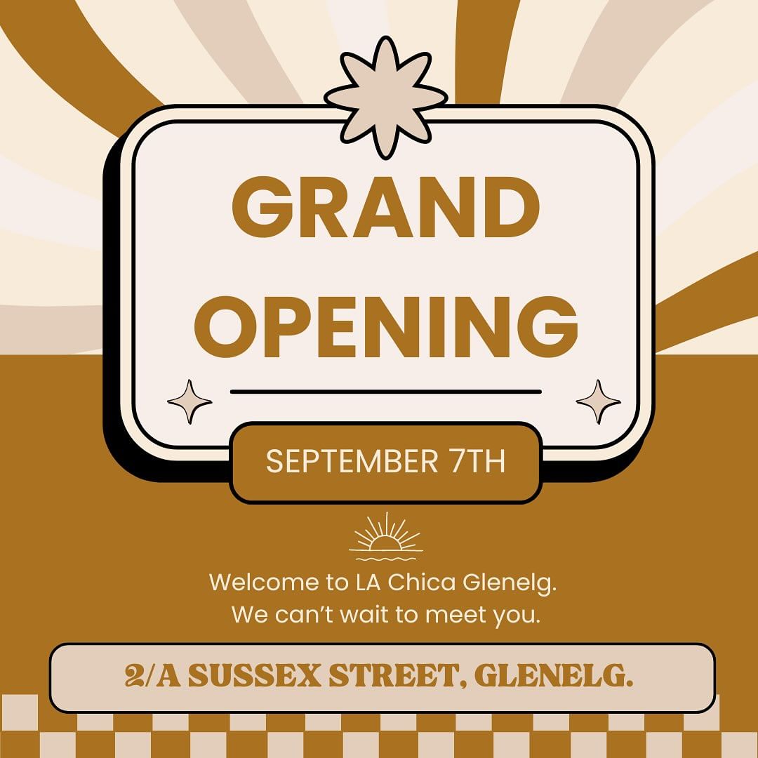 Grand Opening September 7th